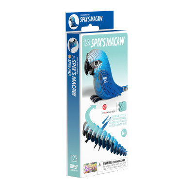 Пазл Eugy 3D Зоопарк: Малый синий ара (XEG-123) Винница - изображение 3