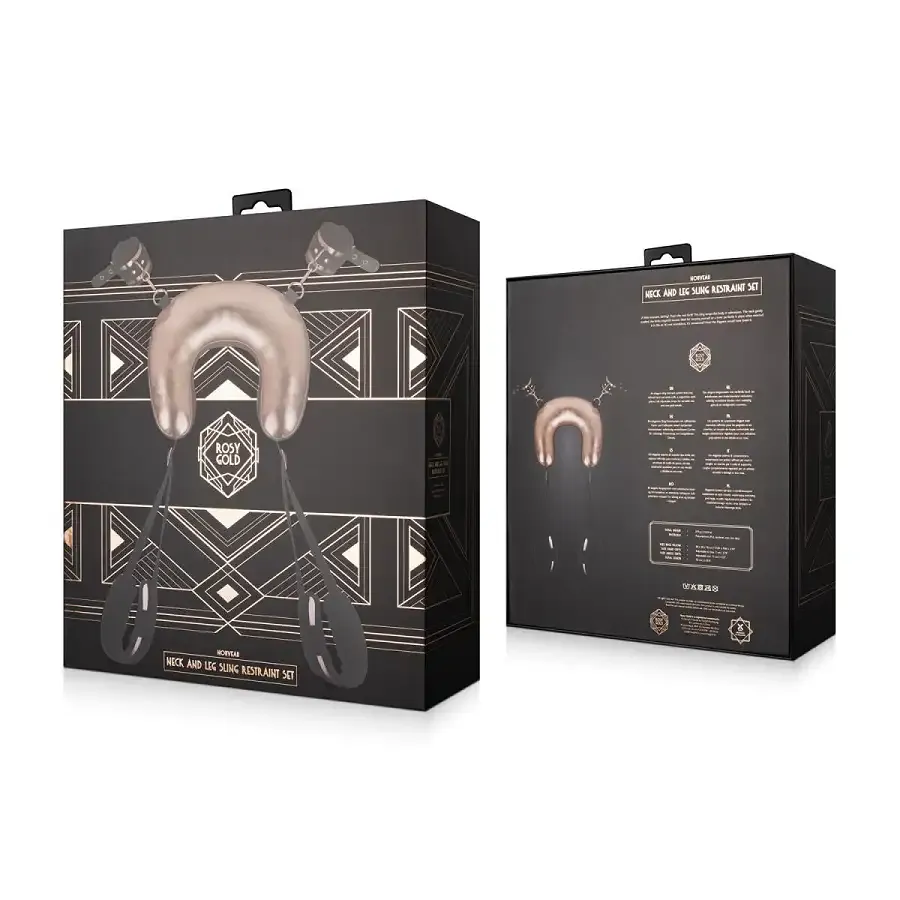 Набір для фіксації Rosy Gold - Neck and Leg Sling Restraint Set Львов - изображение 8