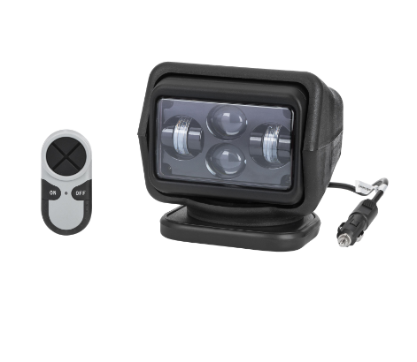 Прожектор  4800Lm Черный 12В для лодок катеров яхт Киев