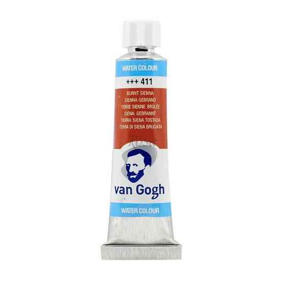 Фарба акварельна Van Gogh (411) Сієна палена туба 10 мл Royal Talens Київ
