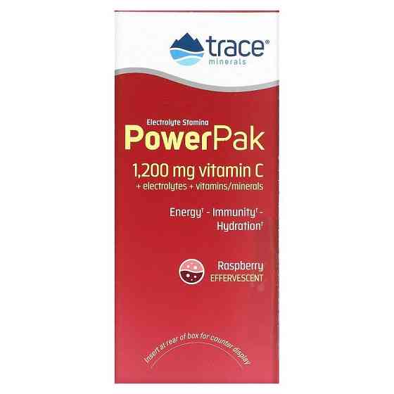 Электролиты Trace Minerals Research Electrolyte Stamina Power Pak 30 пак малина Киев