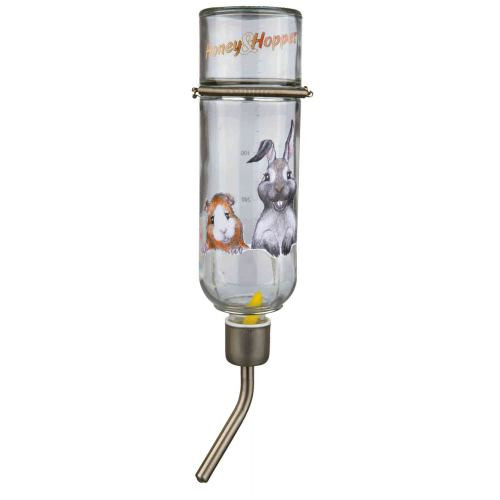 Поилка Trixie Honey and Hopper для грызунов автоматическая стеклянная 500 мл Киев - изображение 1