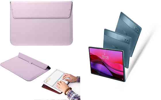 Чохол-конверт VitoCase для Lenovo Yoga Tab Plus, з функцією підставки для планшета Фіолетовий Київ