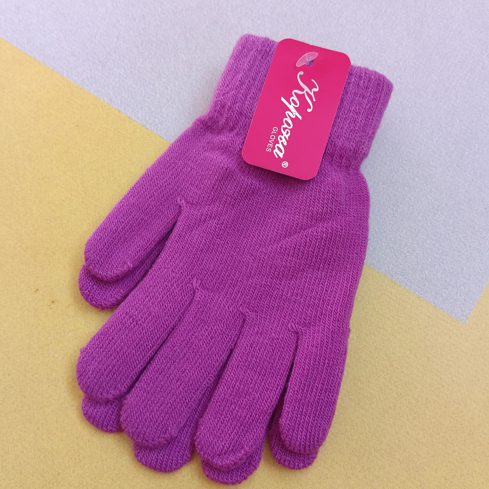 Перчатки 6-9 лет однотонные Киев - изображение 2