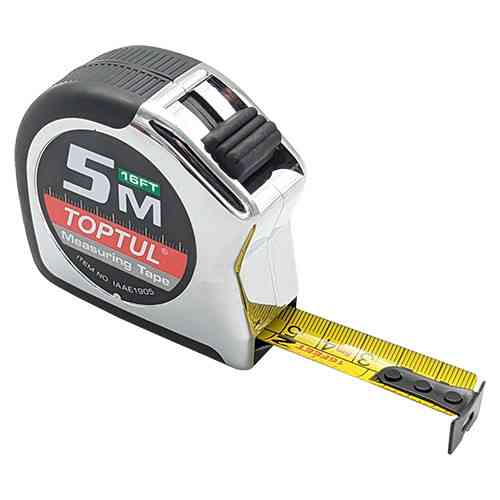 Рулетка професійна 5 м*19 мм TOPTUL IAAE1905 Чернігів