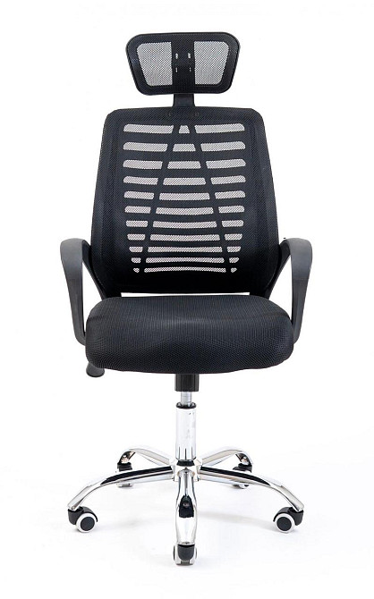 Офісне Крісло Керівника Richman Blast Сітка Чорний Київ - фото 2