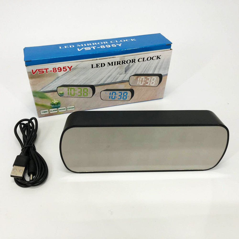 Настольные электронные часы с подсветкой VST-895Y-4, Настольные часы SE-410 с подсветкой Киев - изображение 2