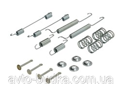 Монтажний комплект барабаних колодок на Део Матіз р. 1998-> QUICK BRAKE QB105-0795 Київ - фото 1
