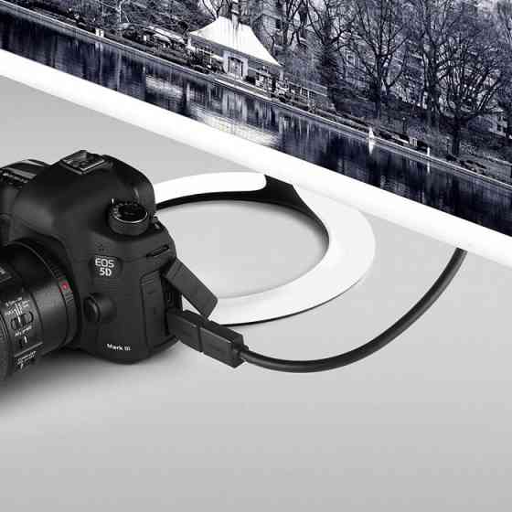 Адаптер UGREEN Mini HDMI Male to HDMI Female Adapter (Black)(UGR-20101) Київ