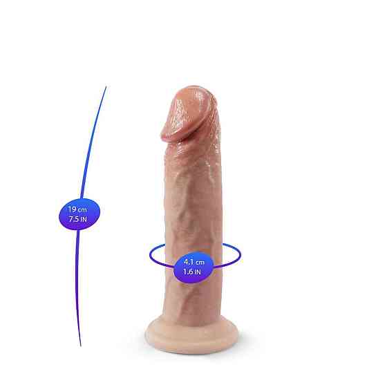 Фалоімітатор SilexD Henry Flesh Premium Real Skin (MODEL 2 size 7.5in) Sex Aura Київ