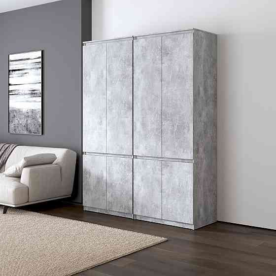 Шкаф для одежды VAYS, со штангой и полками, комплект из 2 шкафов R10+R24 Львов