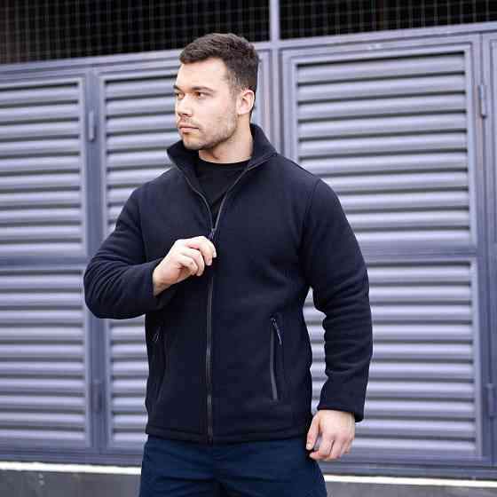 Толстовка флісова Pobedov Voin Темно-синій M BLto2 540Mdb Київ