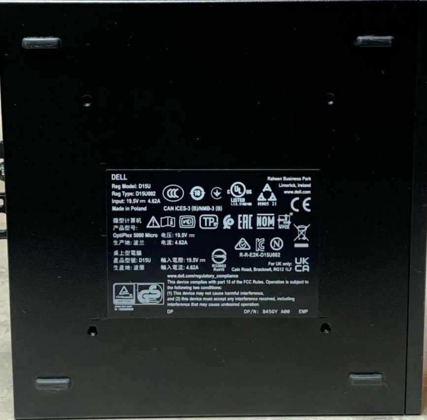 Неттоп Dell Optiplex 5000 i5 12gen/16Gb/256 ssd/Грантія. Київ - фото 3