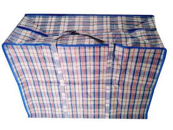 Господарська сумка картата поліпропіленова No-5 (50*65*28) (1 шт.) Харків