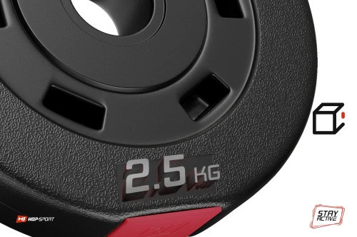 HOPSPORT Premium набор 56 кг гантели и штанга универсальный спортивный комплект для занятий силовыми Киев - изображение 7