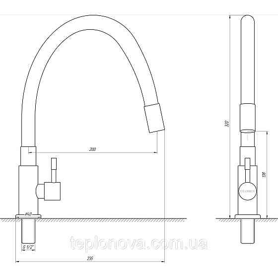 Монокран Globus Lux ALPEN SUS-004SN Чернівці