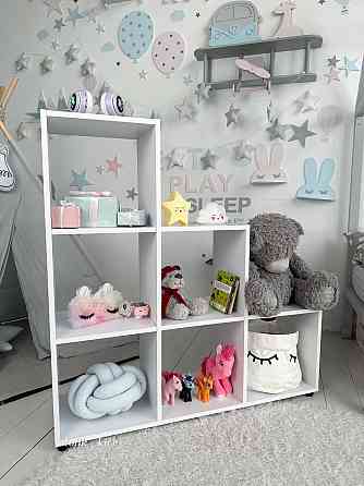 Стеллаж пирамидка детский. Полка для книг и игрушек Киев