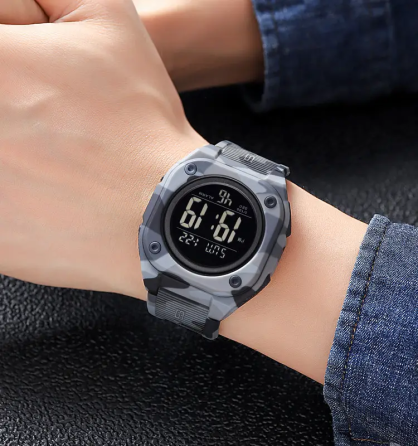 Часы мужские наручные спортивные Skmei 2160 (Серый камуфляж) Киев