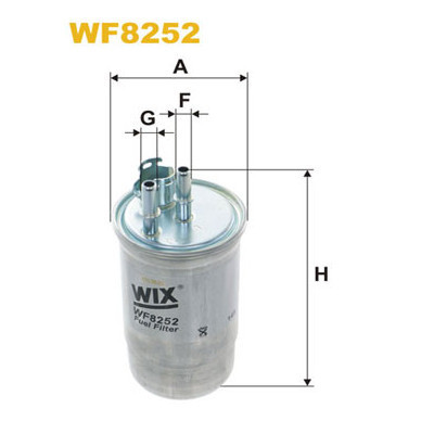 Фильтр топливный Wixfiltron WF8252 Винница - изображение 1