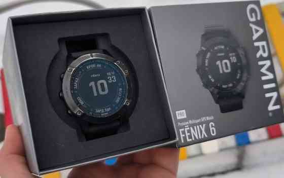 Годинник: Garmin Fenix 6 PRO, навігація nfc, Українська мова. Київ