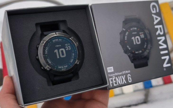 Годинник: Garmin Fenix 6 PRO, навігація nfc, Українська мова. Київ - фото 2