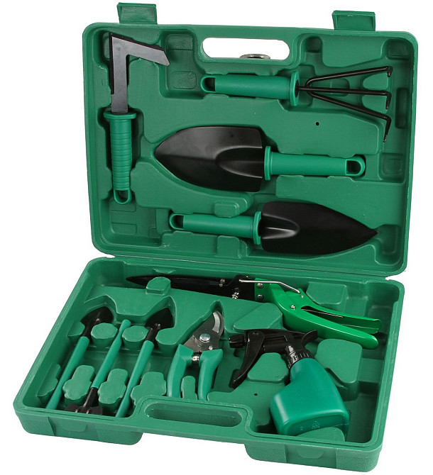 Набор садовых инструментов 10 предметов в кейсе Mar-Pol (M83053) Нововолынск - изображение 2