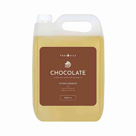 Профессиональное кокосовое массажное масло «Thai Oils» Chocolate 5000 ml Киев