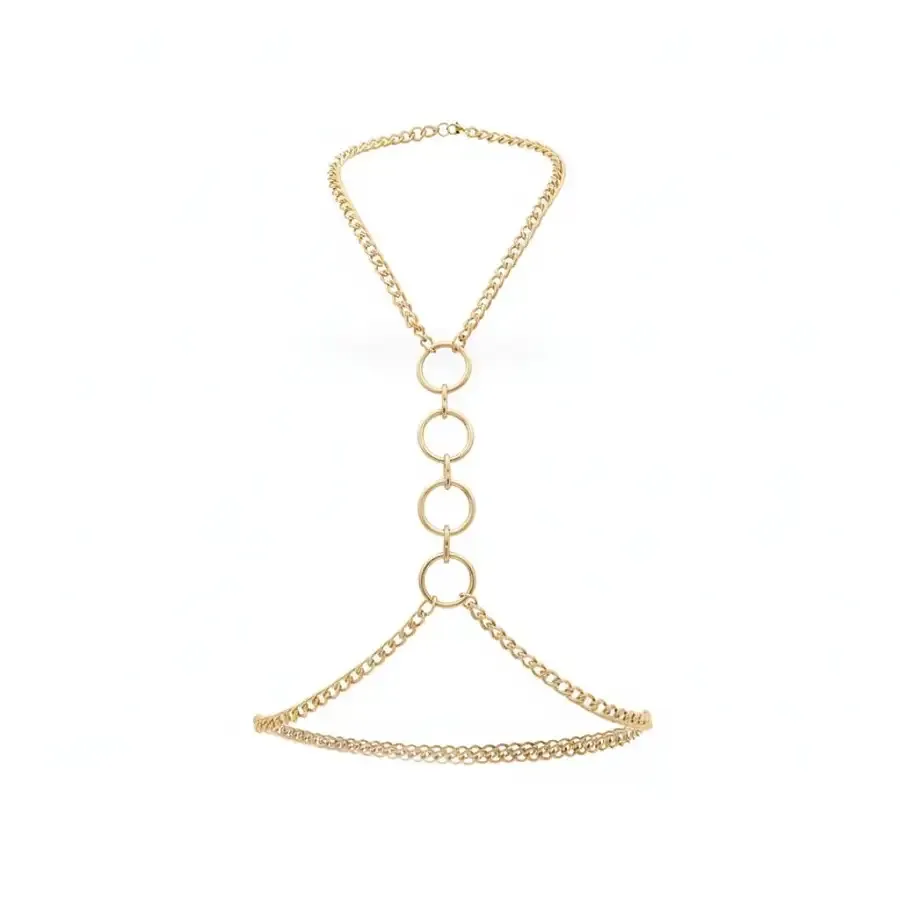 Металева портупея Art of Sex - Mango, колір золото, XS-2XL Львів - фото 1