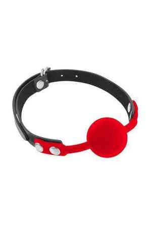 Класичний кляп з силіконовою кулькою Fetish Tentation Silicone Gag Ball Sex Aura Київ