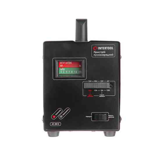 Пристрій пускозарядний 6/12 В, 70 А, 140 Вт, до 100 Аг INTERTOOL AT-3013 Київ