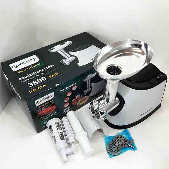 Легка у використанні м'ясорубка, Електрична м'ясорубка з дисковою насадкою 'ясорубки для ковбаси BJ-59 Івано-Франківськ