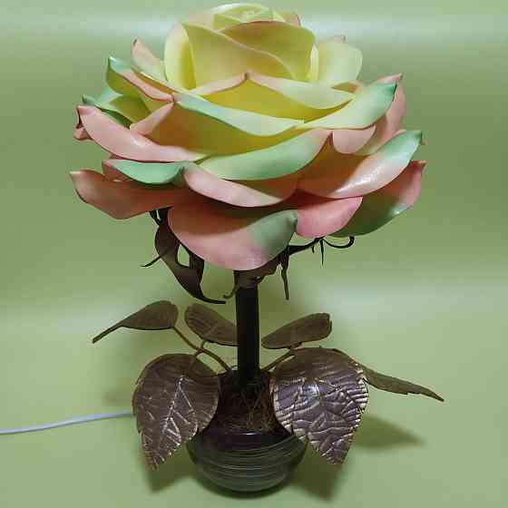 Світильник-нічник "Райдужна троянда" Дніпро