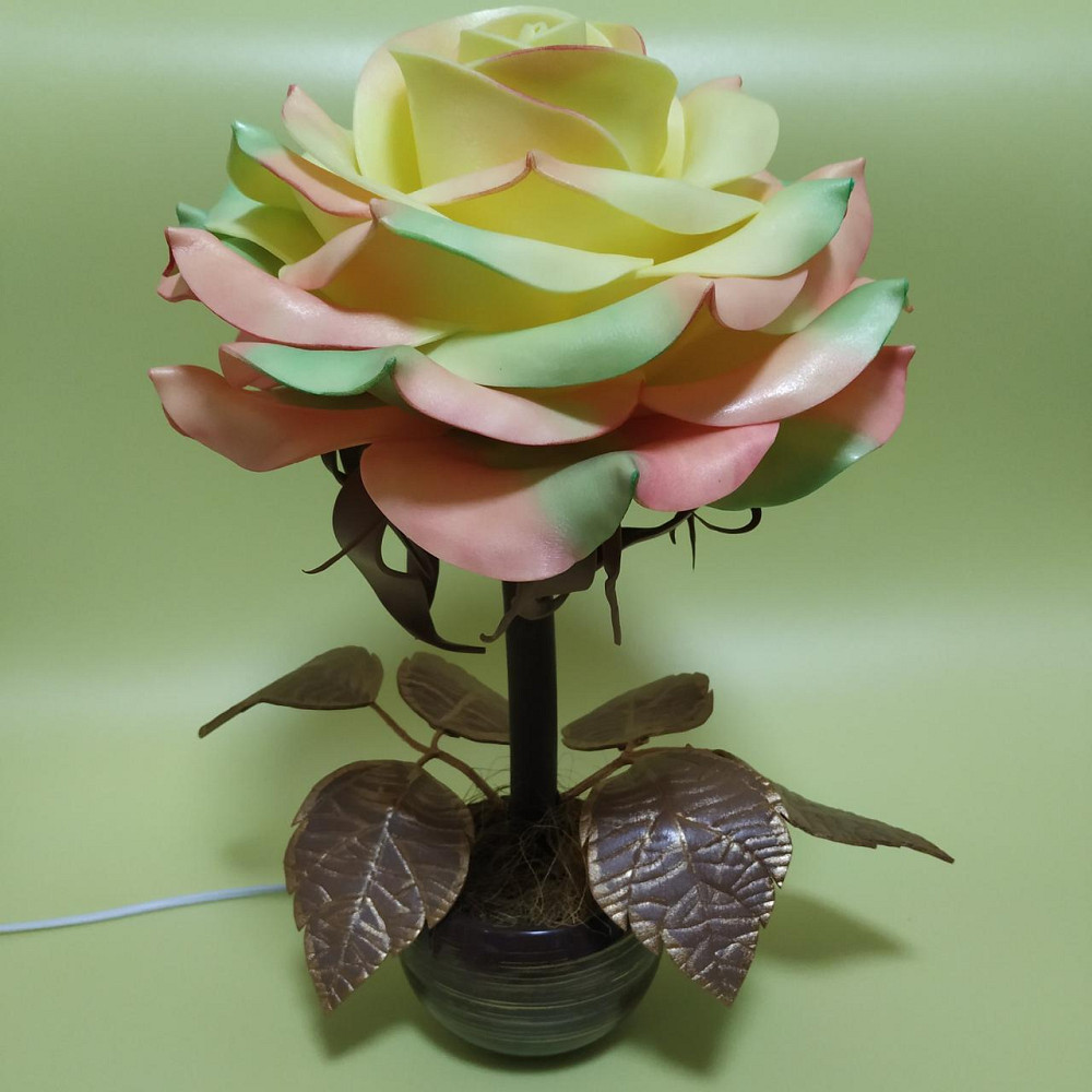 Світильник-нічник "Райдужна троянда" Дніпро - фото 5