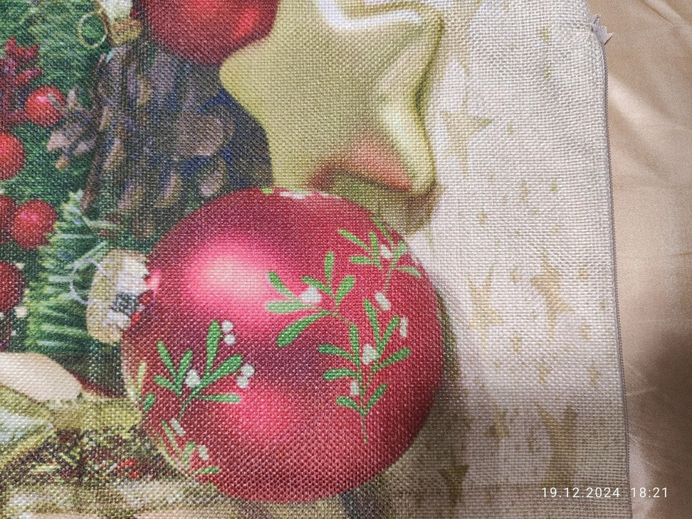 Наволочка на подушку новорічна Сміла - фото 2