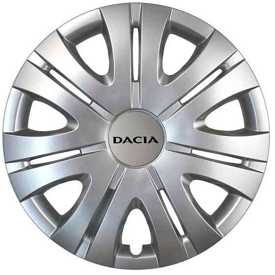 Автомобильные модельные колпаки R16 Dacia 408 4шт, SJS, серебряные Киев
