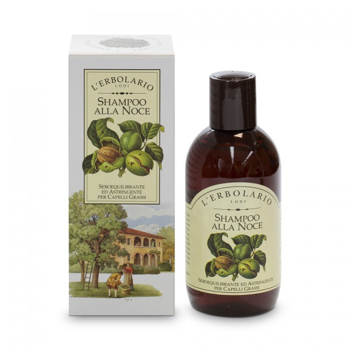 Шампунь для жирного волосся Волоський горіх L'ERBOLARIO 200 мл Київ - фото 1