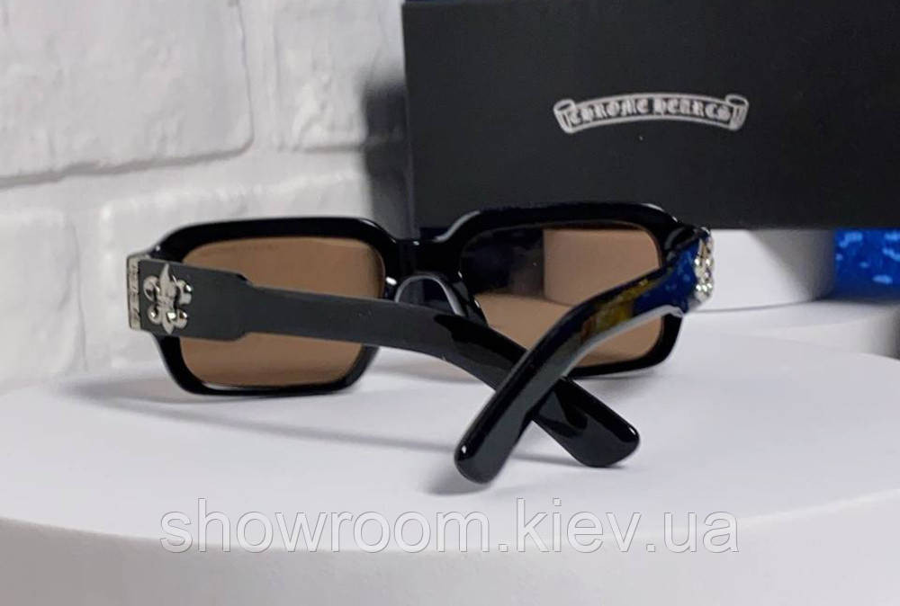 Мужские солнцезащитные очки Chrome Hearts 8232-2 Киев - изображение 3