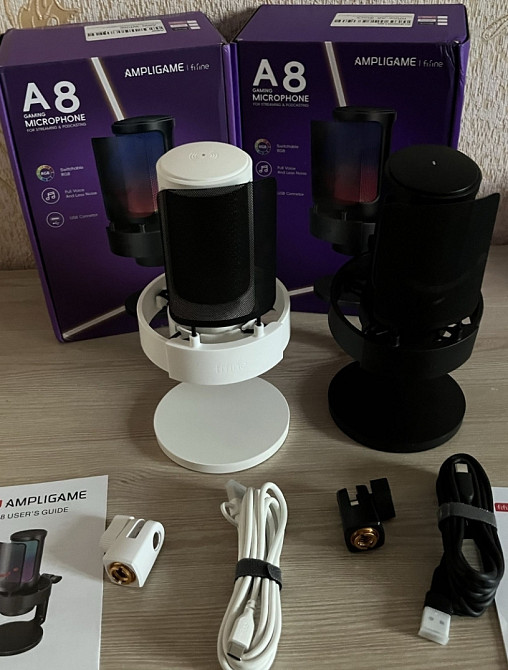 Новые микрофоны FIFINE A8 ampligame Харьков - изображение 6