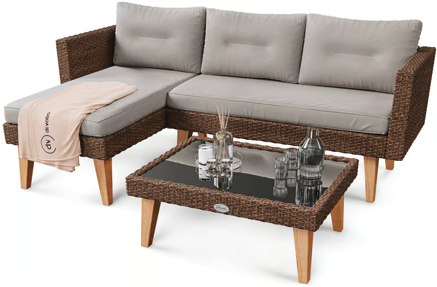 Комплект меблів для саду Di Volio Imola коричневий Київ - фото 1