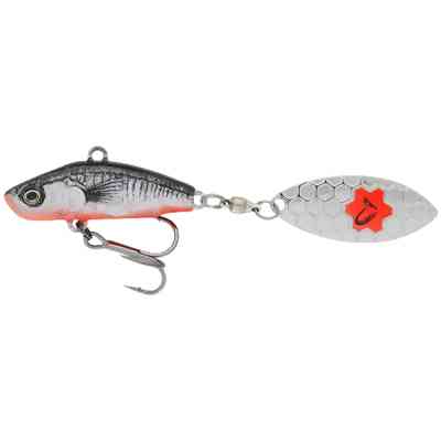 Блесна Savage Gear 3D Sticklebait Tailspin 80mm 18.0g Black Red (1854.44.02) Вінниця