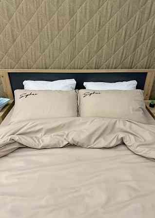 Комплект постільної білизни Сатин, Євро 200х230 Таш (88-156) Київ