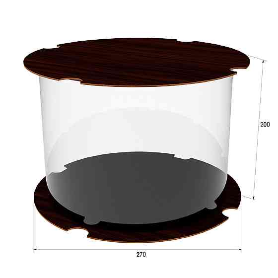 Коробка для тортів та подарунків EKOSTAR 270х200 Київ