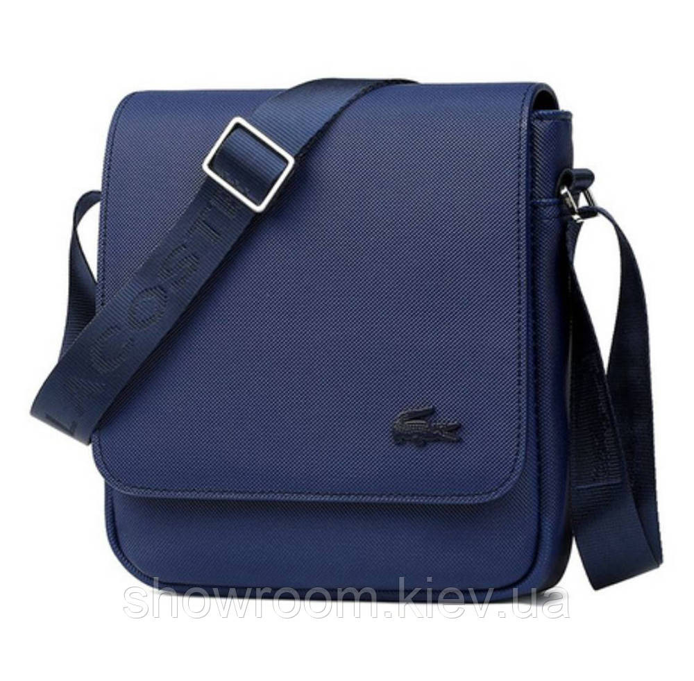 Мужская сумка Lacoste (2027) синяя Киев - изображение 4