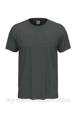 Футболка базова Stedman Classic-T Unisex  чоловіча графітова (ST2000-SLG) Київ