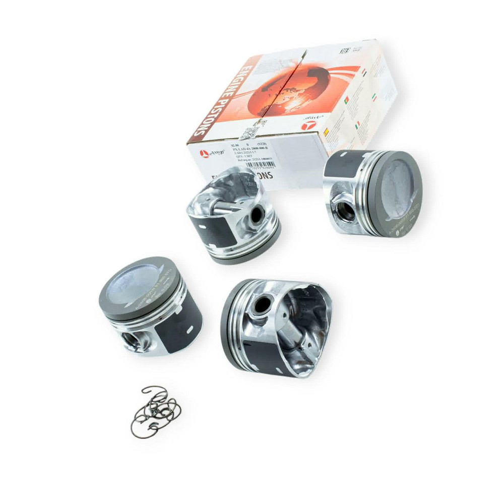 Поршня 21213 AMP (82,0) гр.B+пальцы анодированные Мукачево - изображение 1