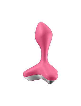 Анальна пробка з вібрацією Satisfyer Game Changer Pink Sex Aura Київ