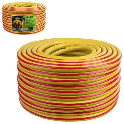 Шланг армований 3-х шаровий, "Sunny Beetle" 3/4" 50м. Alloid Одеса