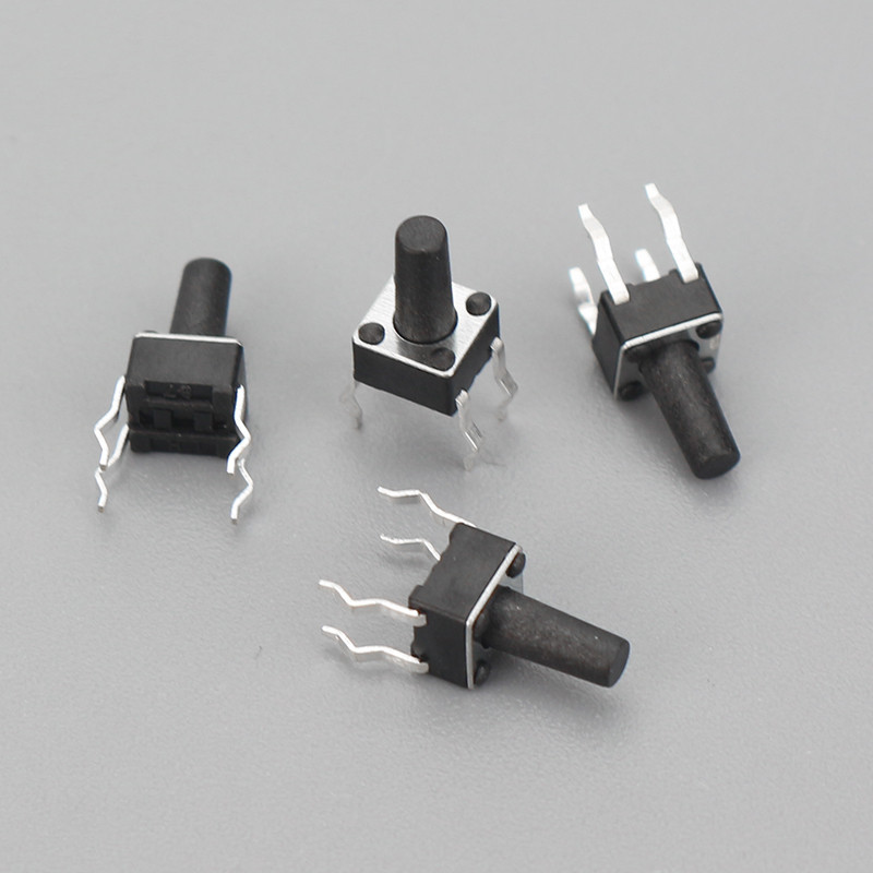 Кнопка тактова 6x6мм, 100 шт, радіодеталі Київ - фото 8