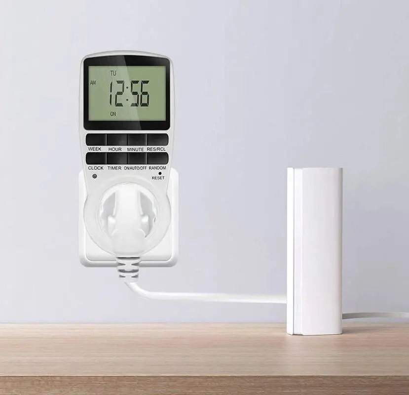 Розумна розетка Timer TM02 з таймером відключення + годинник Київ - фото 3