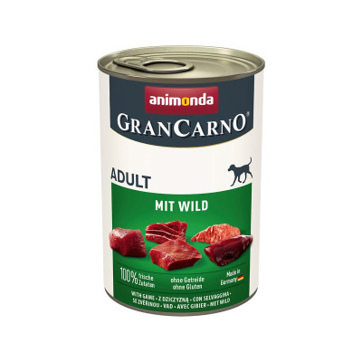 Консерви для собак Animonda з яловичиною і дичиною 400 г (4017721824781) Вінниця - фото 2
